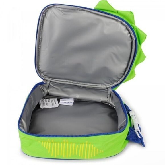 Kids Lunch Bag Dragon or Dino in Green Discontinued Rare Find - Picture 7 of 10